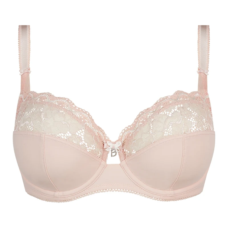 Soutien-gorge emboîtant rose poudré Luccia must
