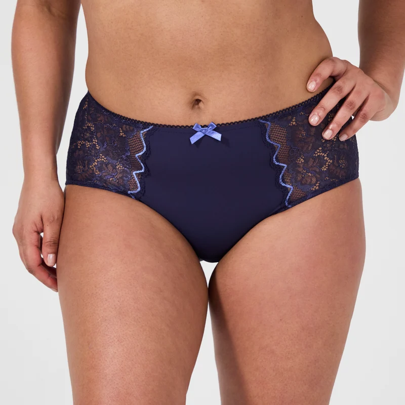 Culotte bleu Luccia