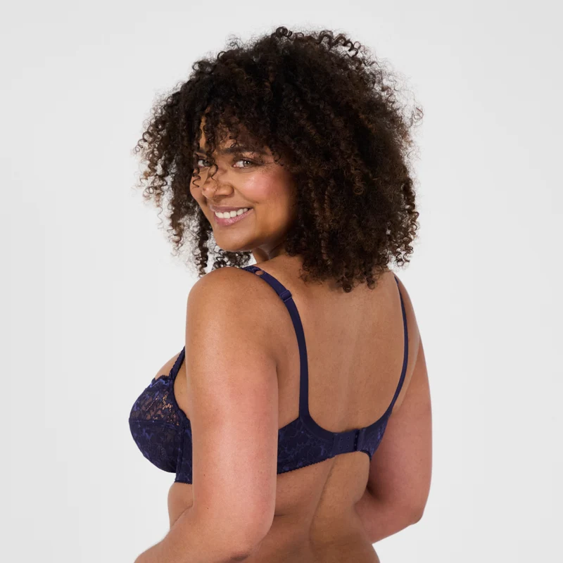 Soutien-gorge emboîtant bleu Luccia